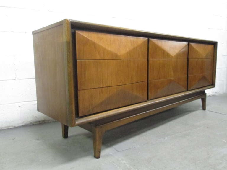 1960s Diamond Front Dresser