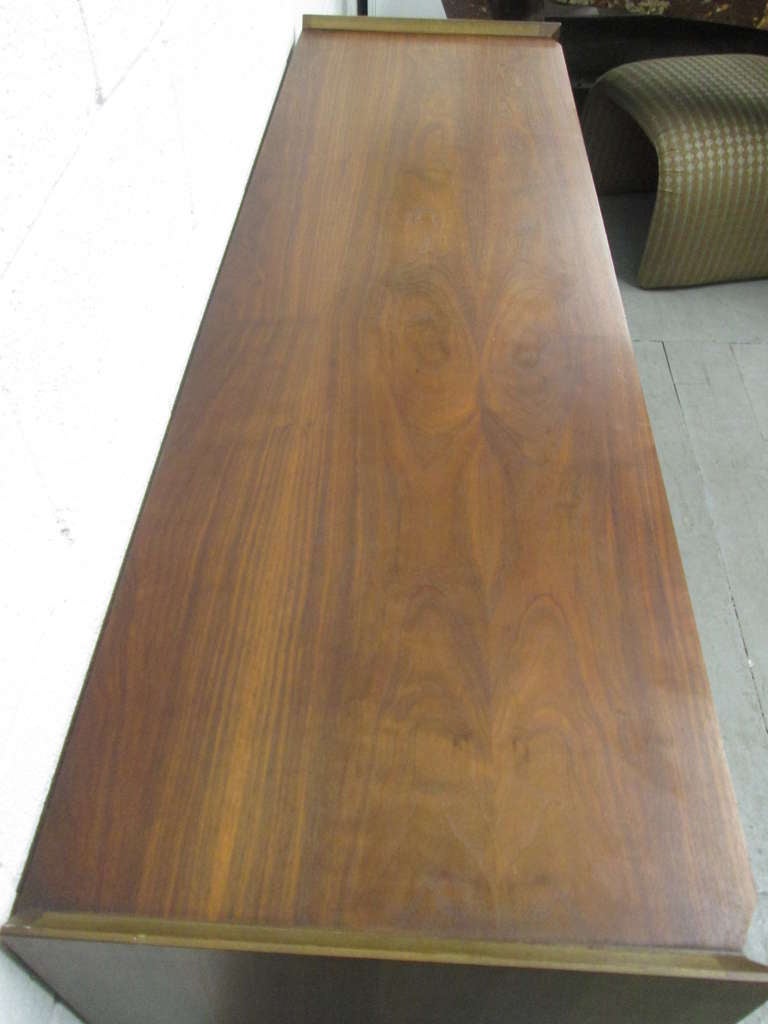 Mid-20th Century Mid Century Modern Walnut Credenza