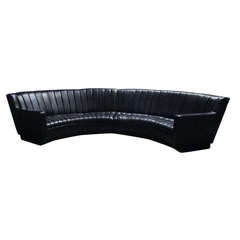 Leather Sectional Sofa, De Sede Style 2