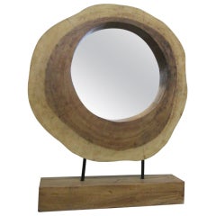 Round Organic Sculptural Mirror 12