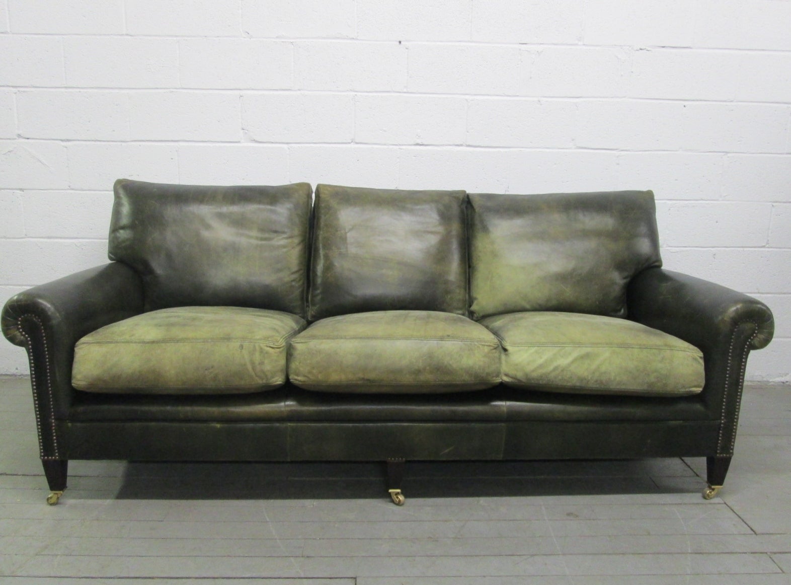 George Smith Leather Sofa