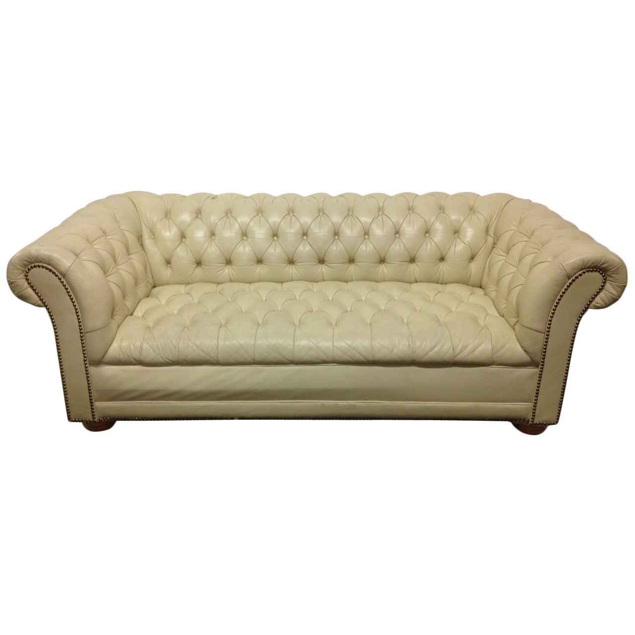 Chesterfield Leather Sofa