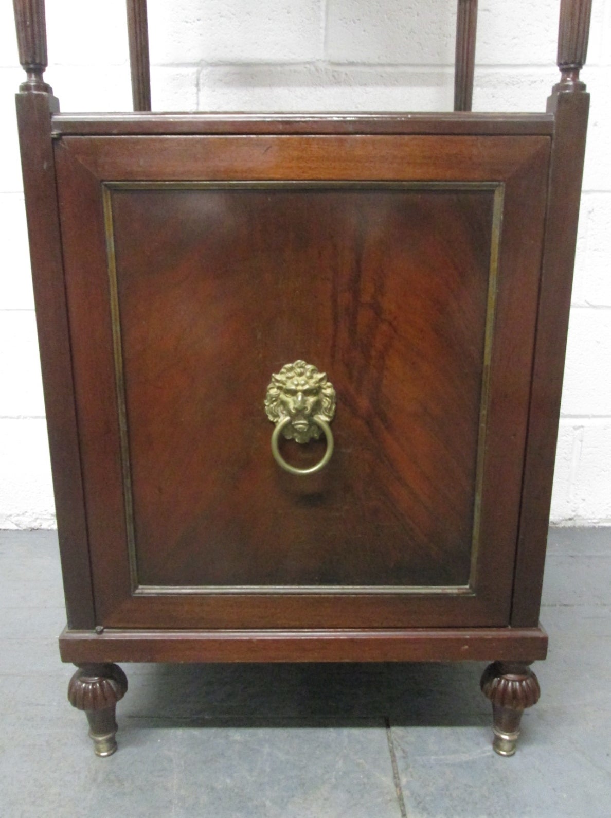 Pair of Regency Style Mahogany Etageres 1