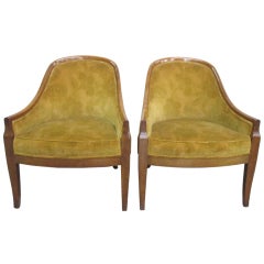 Pair Regency Arm Chairs