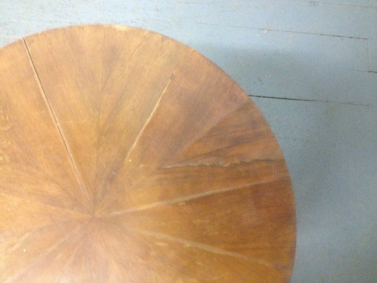 Pair of Italian Antique Walnut Side Tables 1