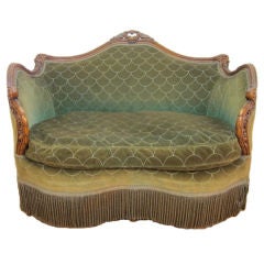 French Carved Loveseat