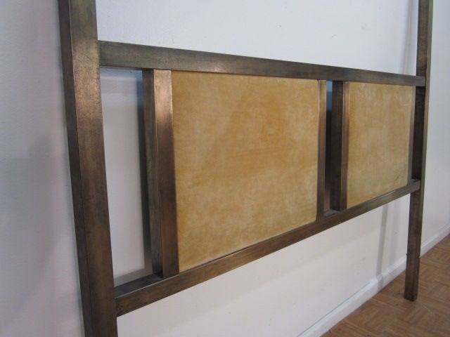 Mastercraft  Brass Headboard In Good Condition In New York, NY