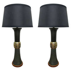 Pair of James Mont Style Lamps 2