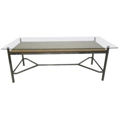 Leon Rosen for Pace Collection Chrome Desk 2
