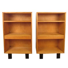 Pair George Nelson for Herman Miller Bookcases / Nightstands