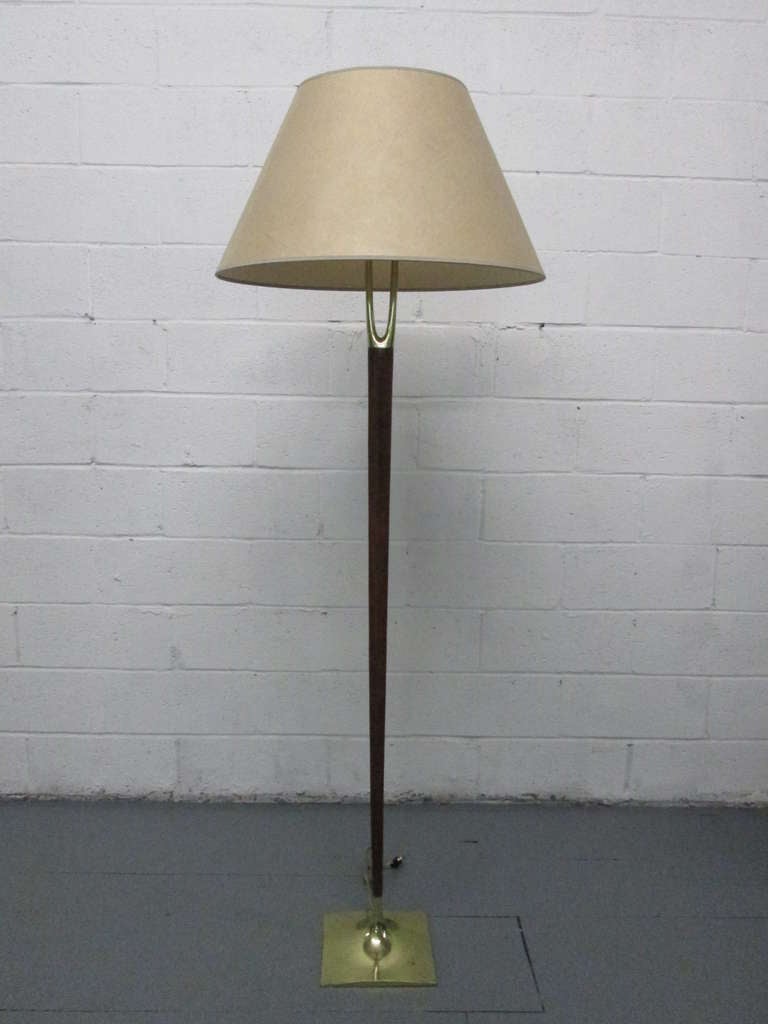 Gerald Thurston Wishbone Floor Lamp