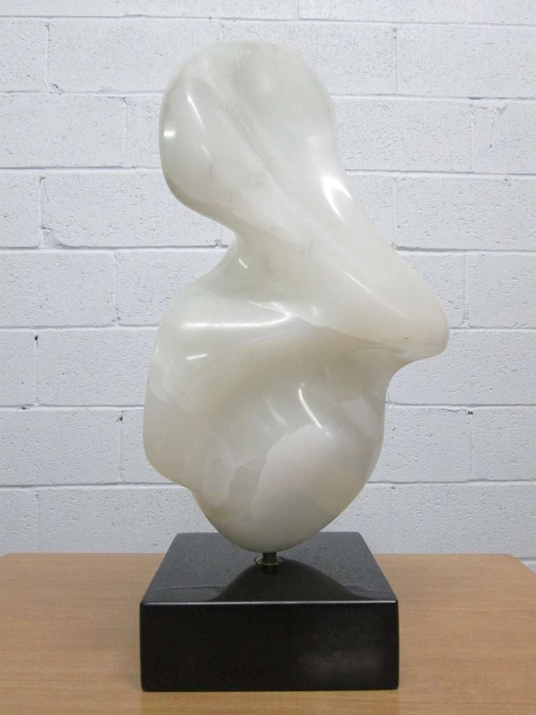 Alabaster Sculpture by Carlo Di Monte For Sale at 1stdibs