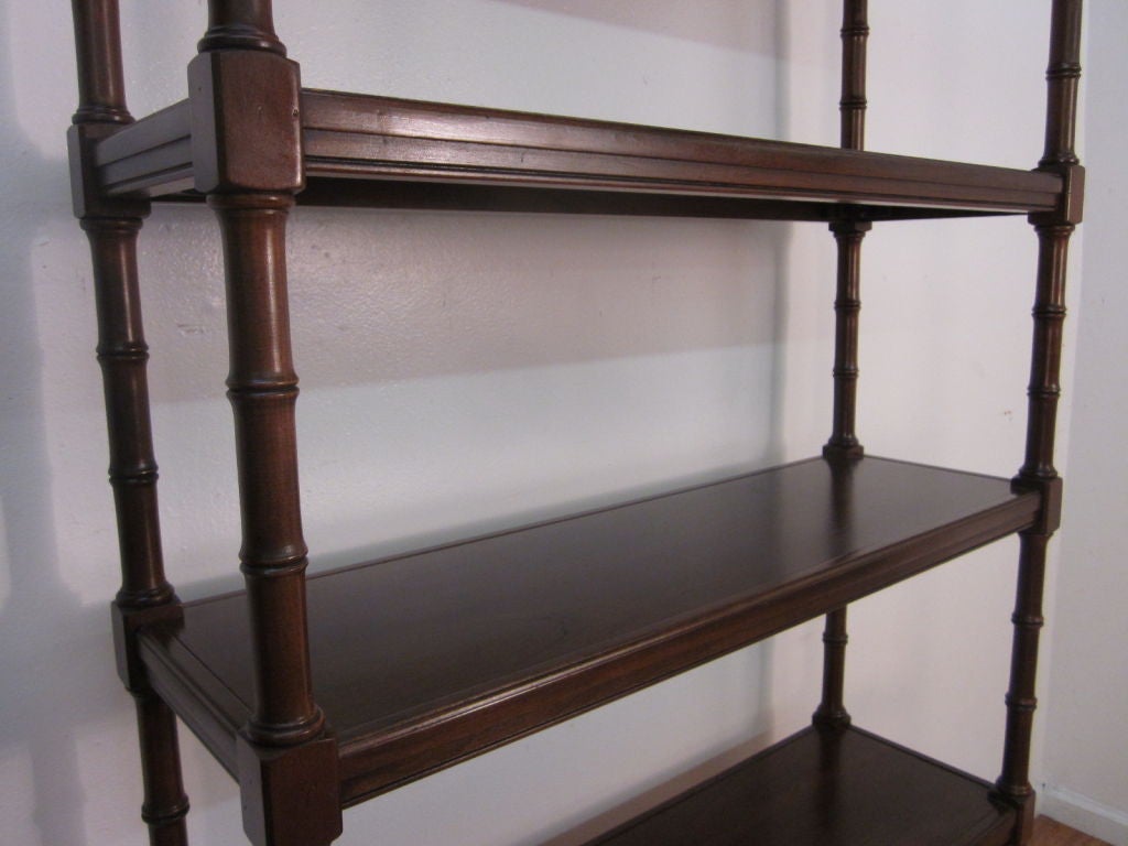 Pair of Cherry Wood Bookcases 1
