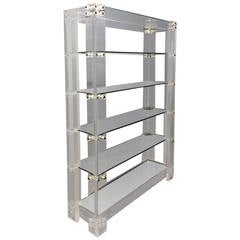 Charles Hollis Jones Lucite Etagere 5