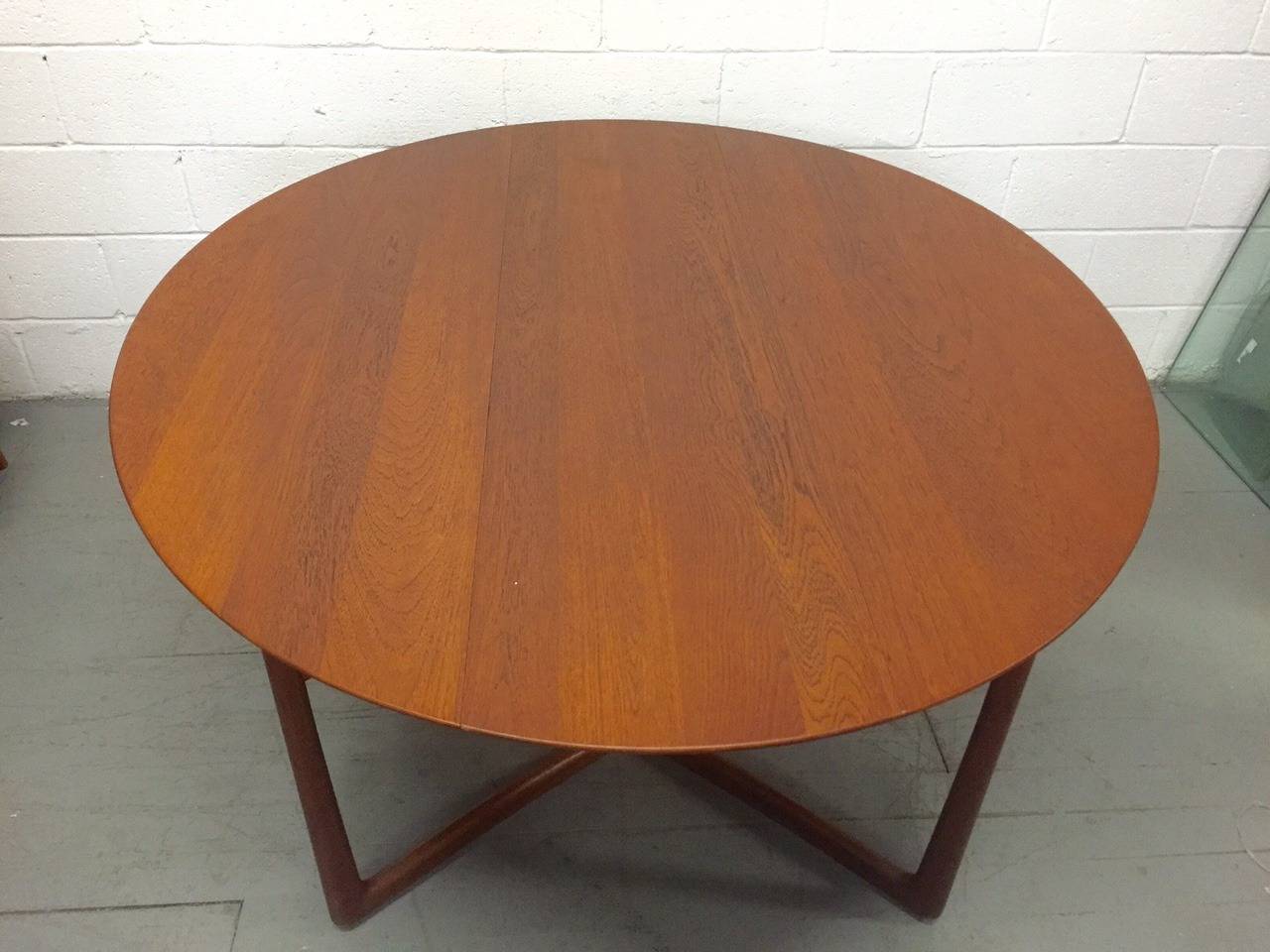 Danish Drop-Leaf Table by Peter Hvidt & Orla Molgaard Nielsen for France & Son