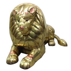 Sergio Bustamante Lion Sculpture 5