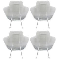 Four Russell Woodard Sculptura Chairs 2