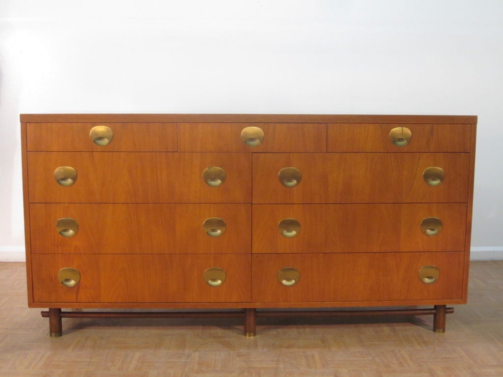 Mid-20th Century Michael Taylor for Baker New World Collection Dresser
