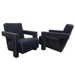 Pair of Gerrit Thomas Rietveld Chairs