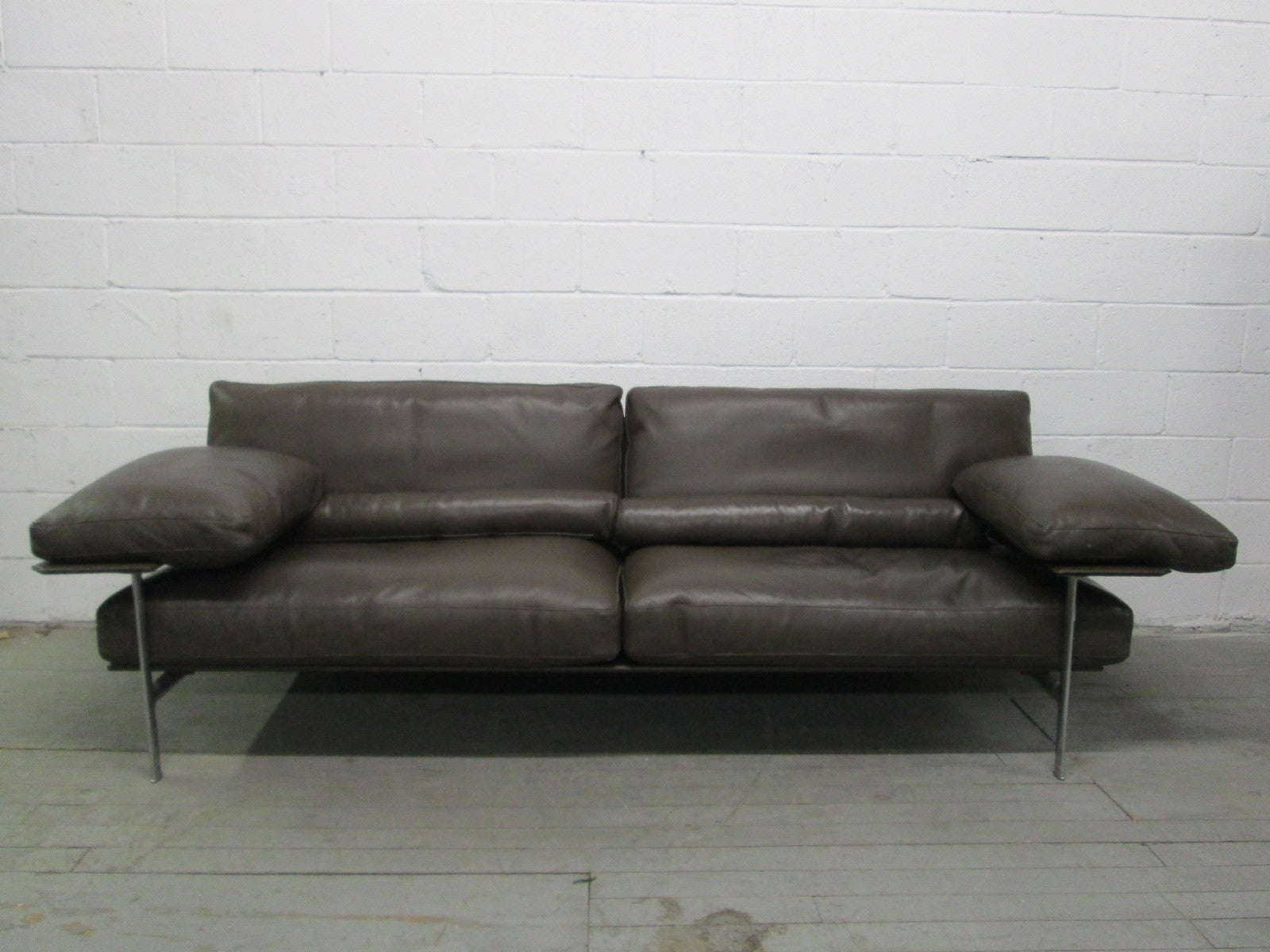 Diesis Leather Sofa by Antonio Citterio for B&B Italia