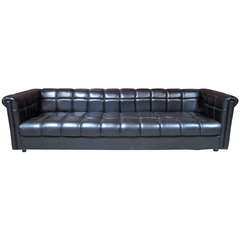 Mid-Century Modern Tufted Sofa in the Style of Harvey Probber 1
