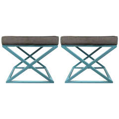 Pair of X-Benches 10