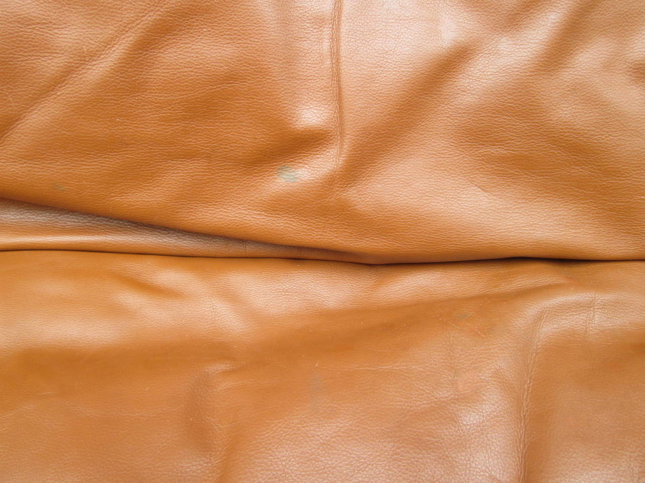 Mid-Century Modern Leather Convertible Sofa by De Sede