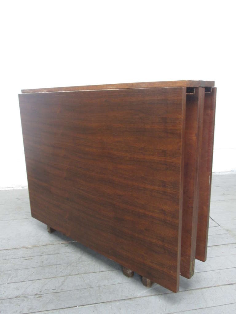 Swedish Bruno Mathsson Gate Leg Dining Table