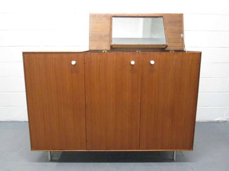 Mid-Century Modern George Nelson for Herman Miller Thin-Edge Cabinet
