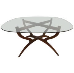Rosewood Spider Coffee Table