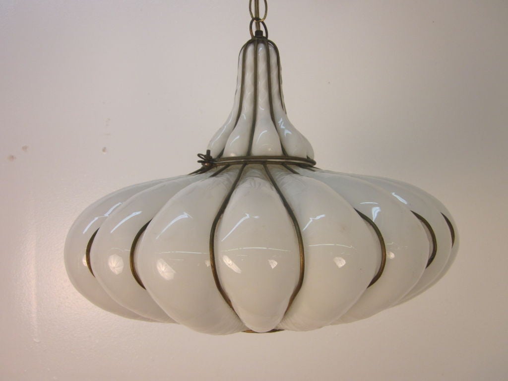 Murano Glass Light Fixture
