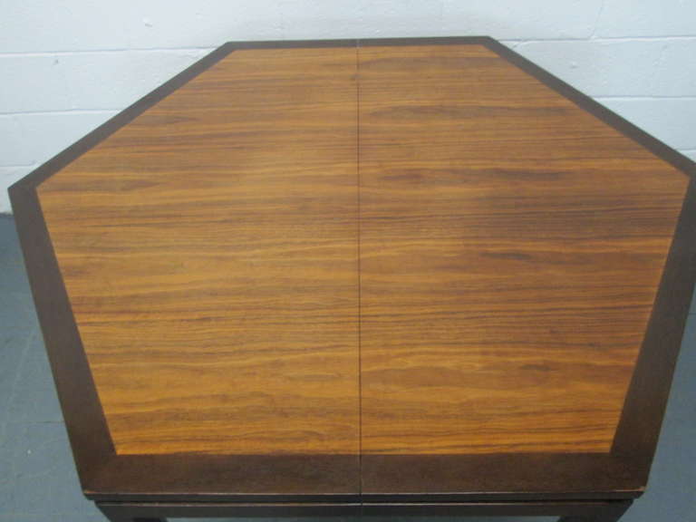 American Edward Wormley for Dunbar Dining Table with Two Extension Boards