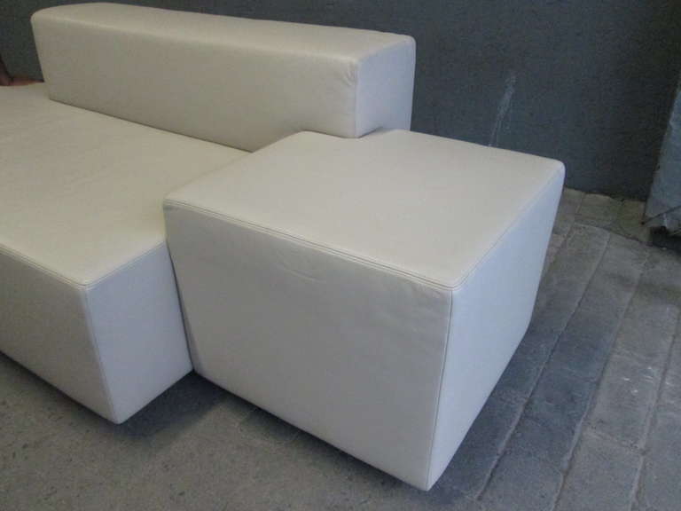Poltrona Frau Leather Sectional Sofa 3