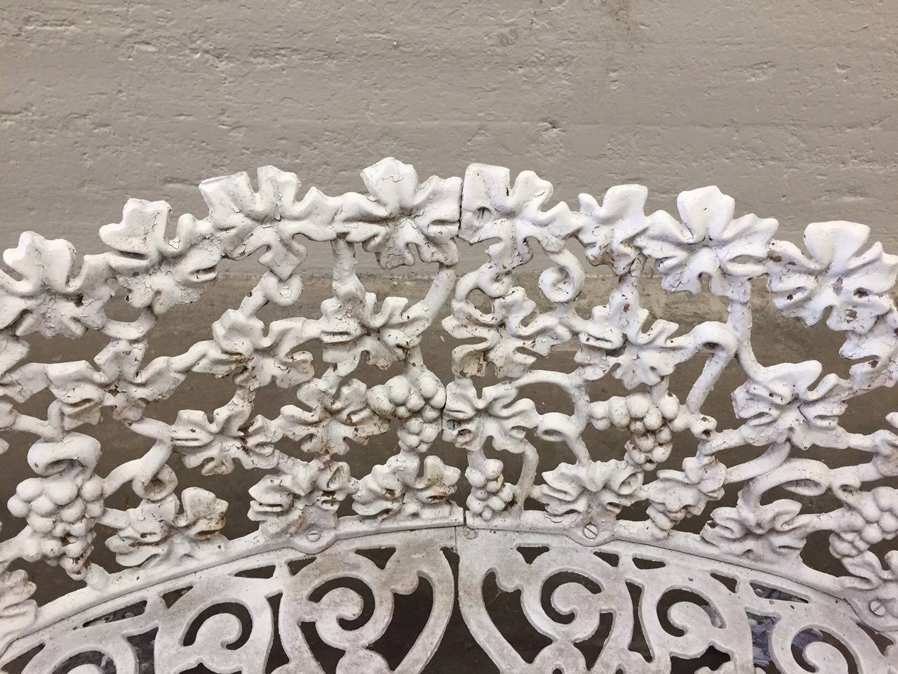 American Antique Cast Iron Garden Bench