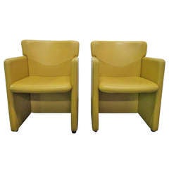 Centro Progetti Leather Chairs for Tecno 6