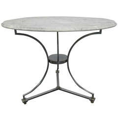 Marble Top Table after Maison Jansen 3