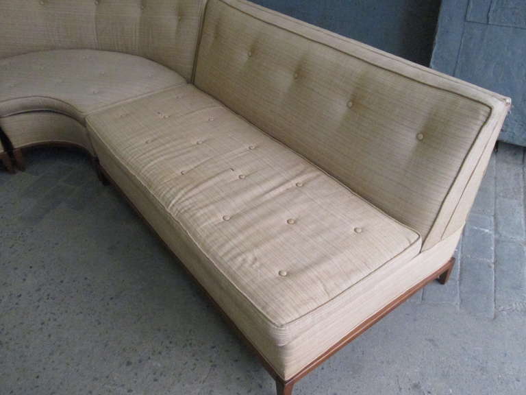 Robsjohn-Gibbings for Widdicomb Sectional Sofa In Good Condition In New York, NY