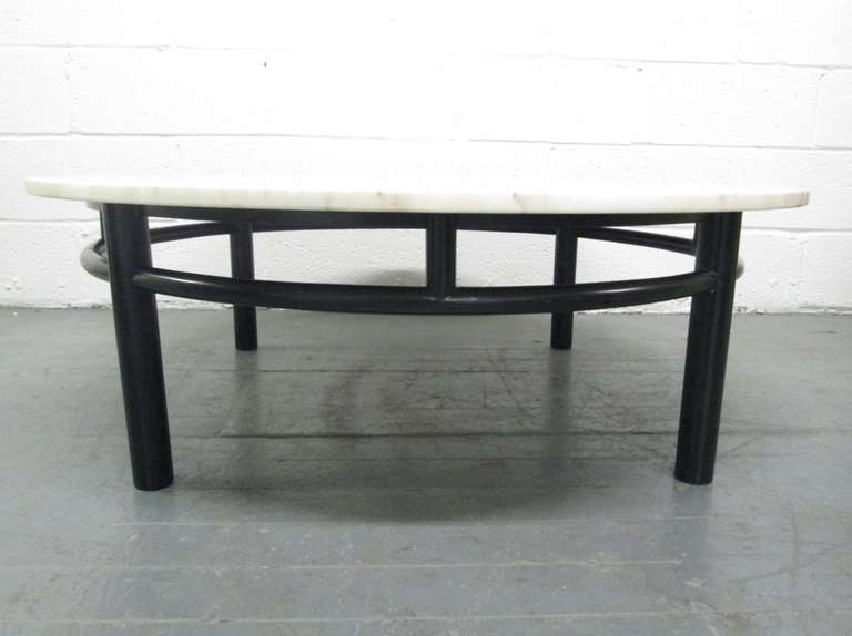 Mid-20th Century Edward Wormley for Dunbar Marble Top Coffee Table