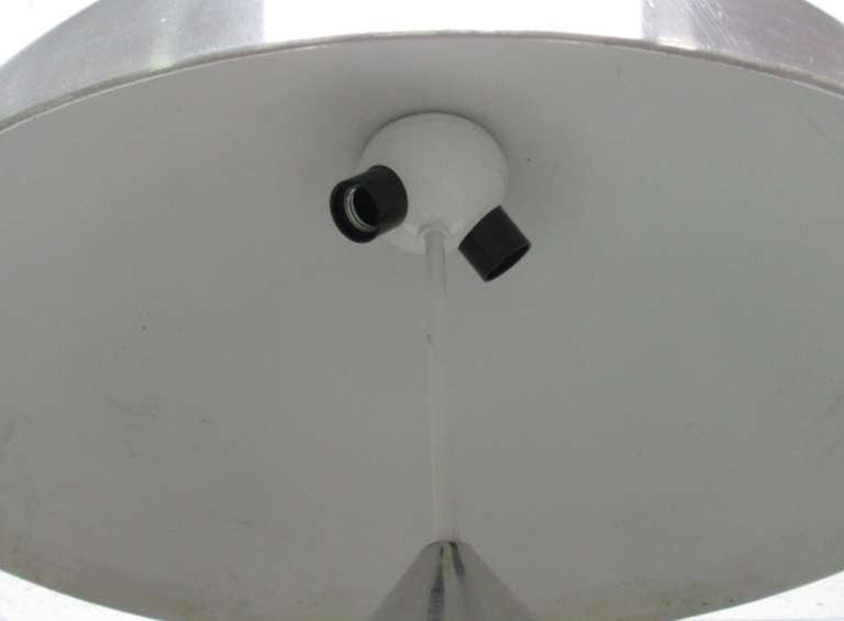 Vico Magistretti Atollo Chrome Dome Lamp In Good Condition In New York, NY