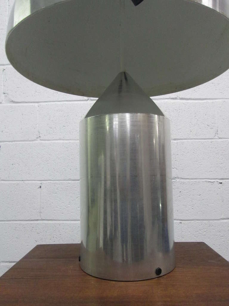 Modern Vico Magistretti Atollo Chrome Dome Lamp