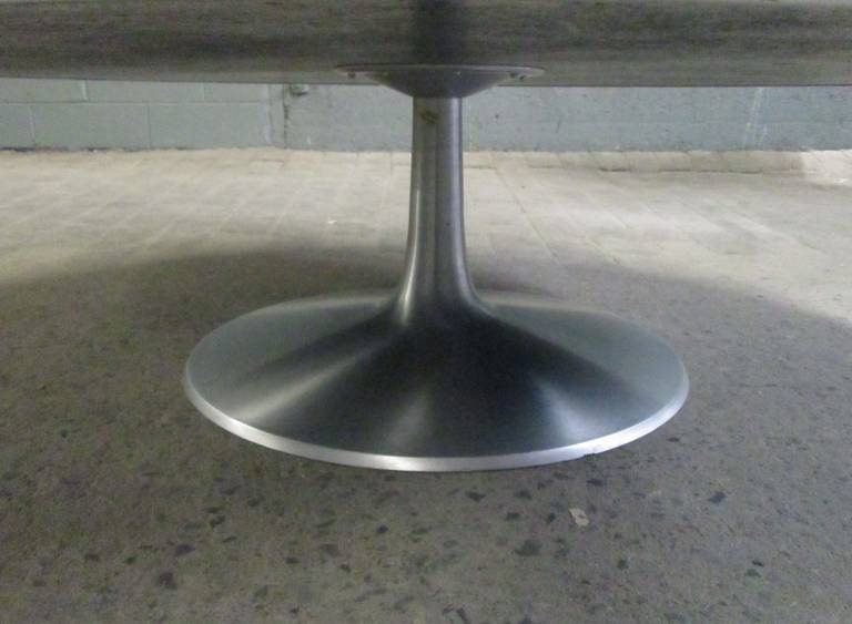 Mid-20th Century Poul Cadovius & Susanne Mygge Aluminum and Enameled Coffee Table