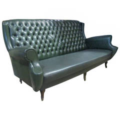 Italian Tufted Back Sofa 9