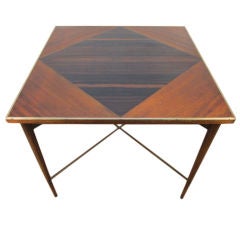 Paul McCobb Rosewood Game Table