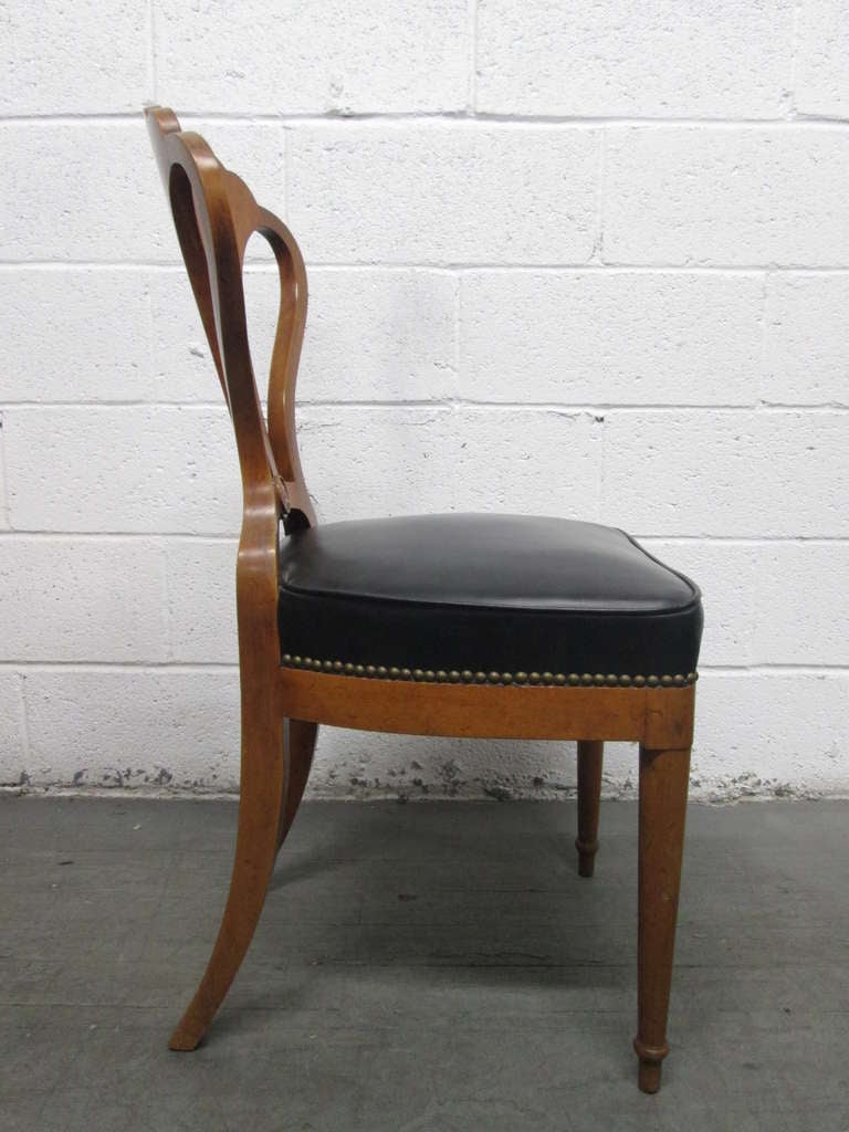 Mid-20th Century Set of 6 Biedermeier Style Chairs