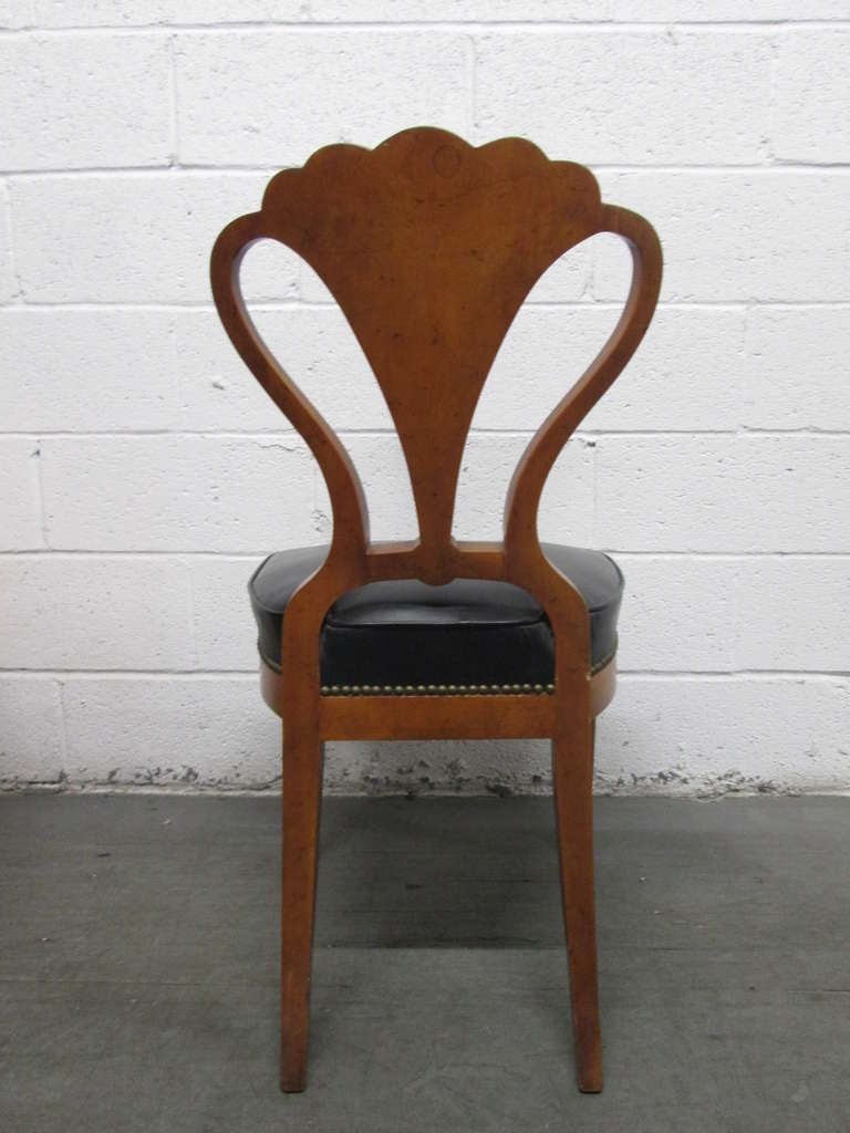 Set of 6 Biedermeier Style Chairs In Excellent Condition In New York, NY