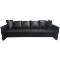 Leather Sofa by Joe D'urso for Knoll