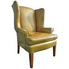 Georgian Style Wingback Chair 4