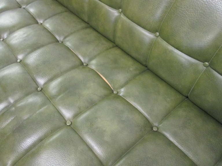 Mid-Century Modern Mid Century Modern Tufted Armless Sofa Attributed to Harvey Probber