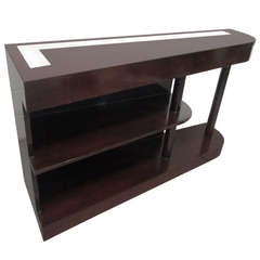 French Art Deco Bar w/ Top Light 11