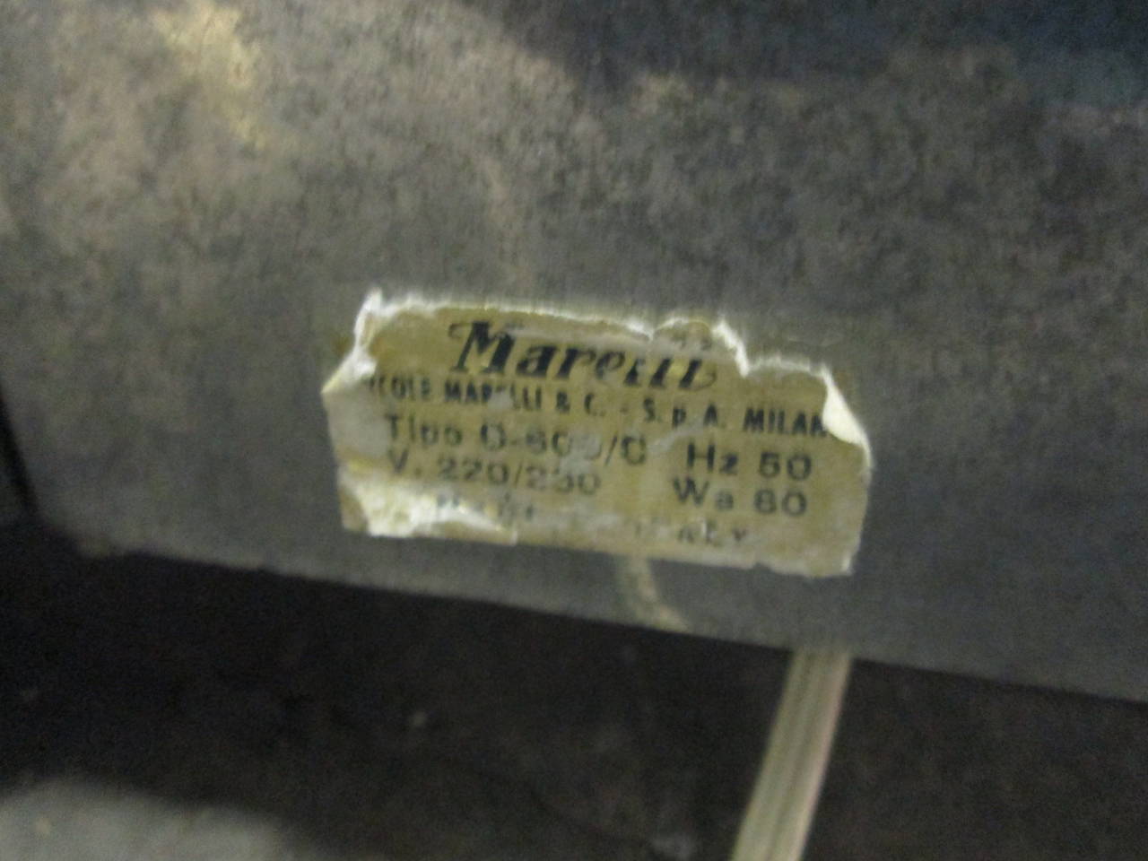 Rare Vintage Marelli Floor Fan 1